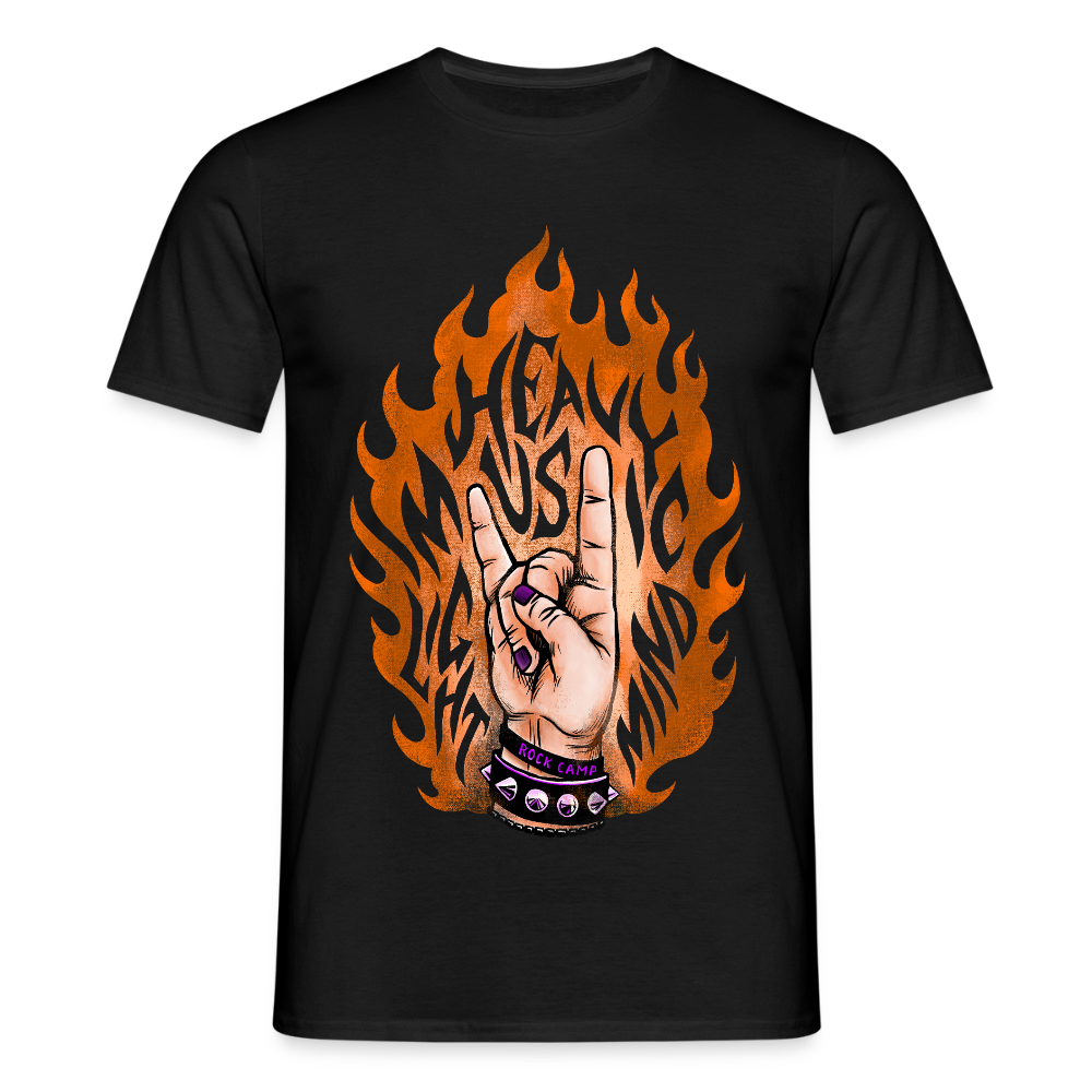 Fired up Miesten t-paita - musta