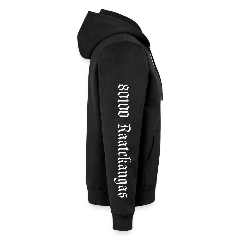 RC Streetwear - Vetoketjullinen huppari - musta