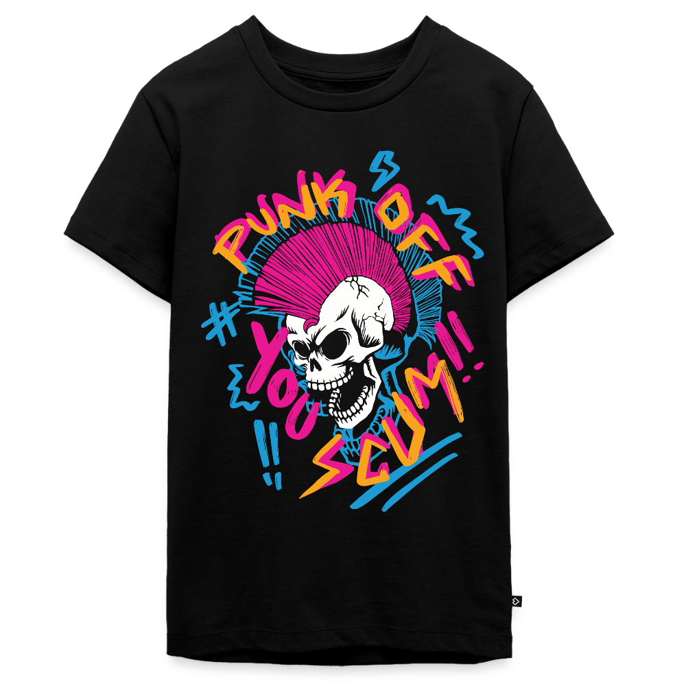 Punk off - Teinien t-paita - musta