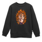 Fired up - Lasten premium-collegepaita - musta