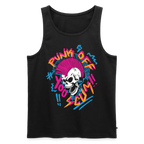 Punk off - Miesten hihaton paita - musta
