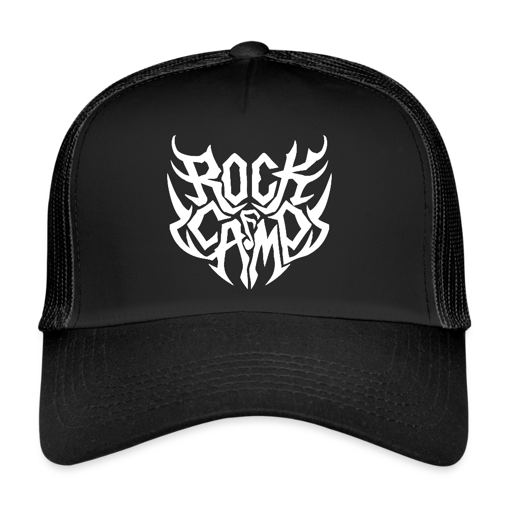 Heavy RC Trucker Cap - musta/musta