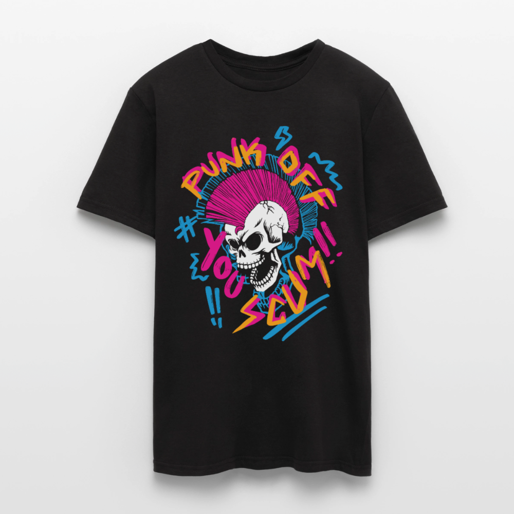 Punk off - Miesten t-paita - musta