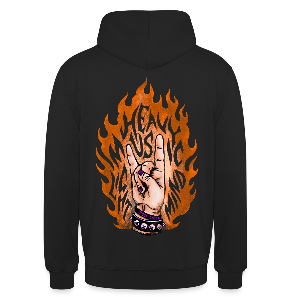 Fired up Huppari ”unisex” - musta