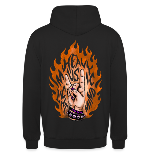 Fired up Huppari ”unisex” - musta