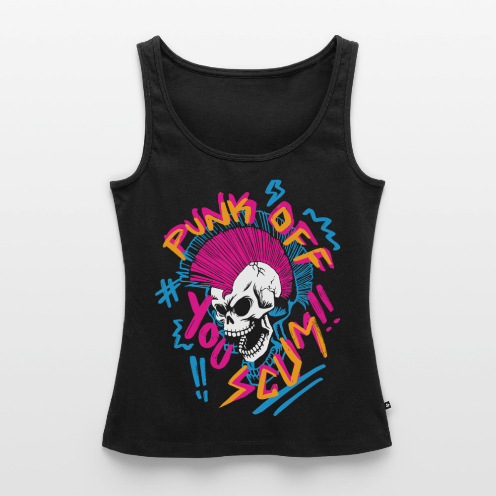 Punk off - Naisten premium hihaton toppi - musta