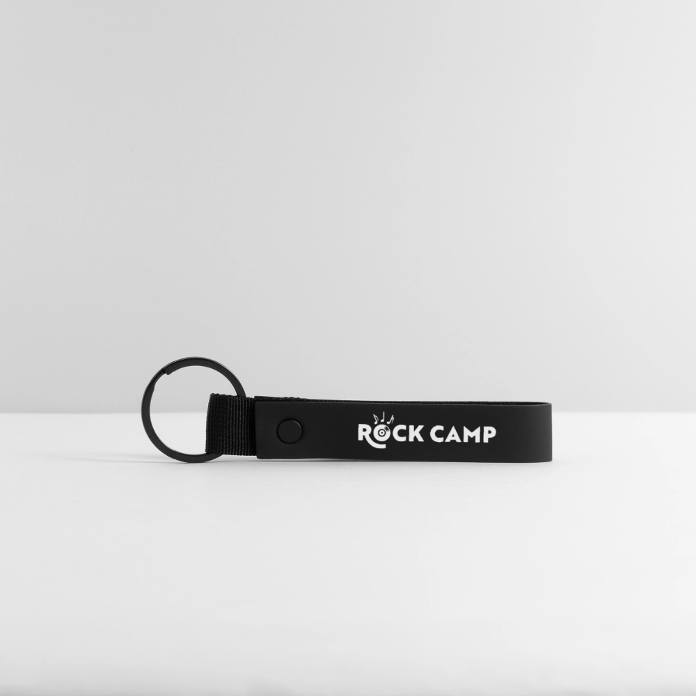 Rock Camp MATTAPINTAINEN MINIMALISTINEN avaimenperä - musta