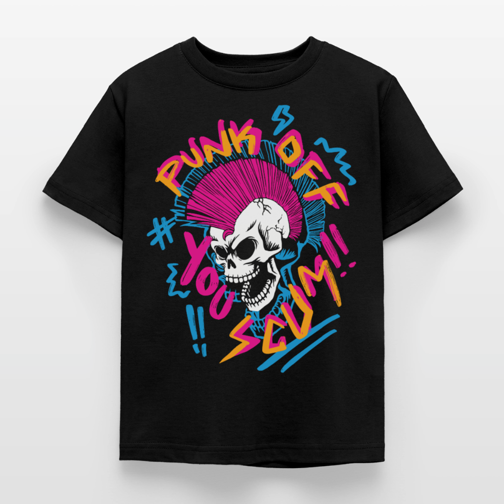 Punk off - Lasten t-paita - musta