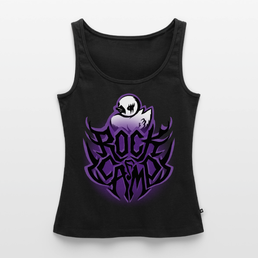 RC Keijo The Duck - Naisten premium hihaton toppi - musta