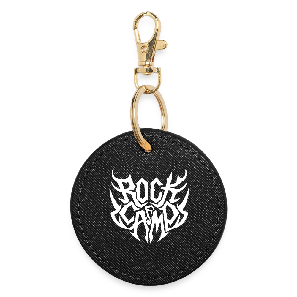 Rock Camp - Pyöreä avaimenperä - musta