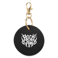 Rock Camp - Pyöreä avaimenperä - musta