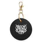 Rock Camp - Pyöreä avaimenperä - musta