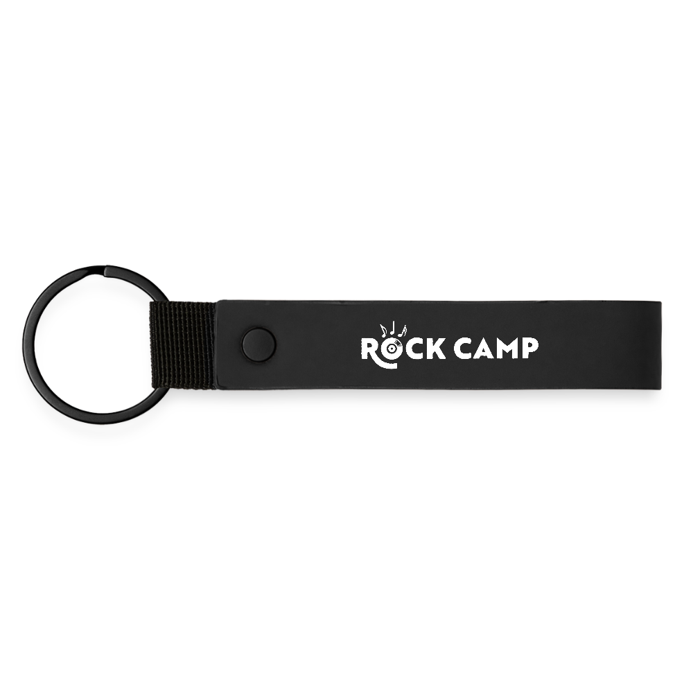 Rock Camp MATTAPINTAINEN MINIMALISTINEN avaimenperä - musta
