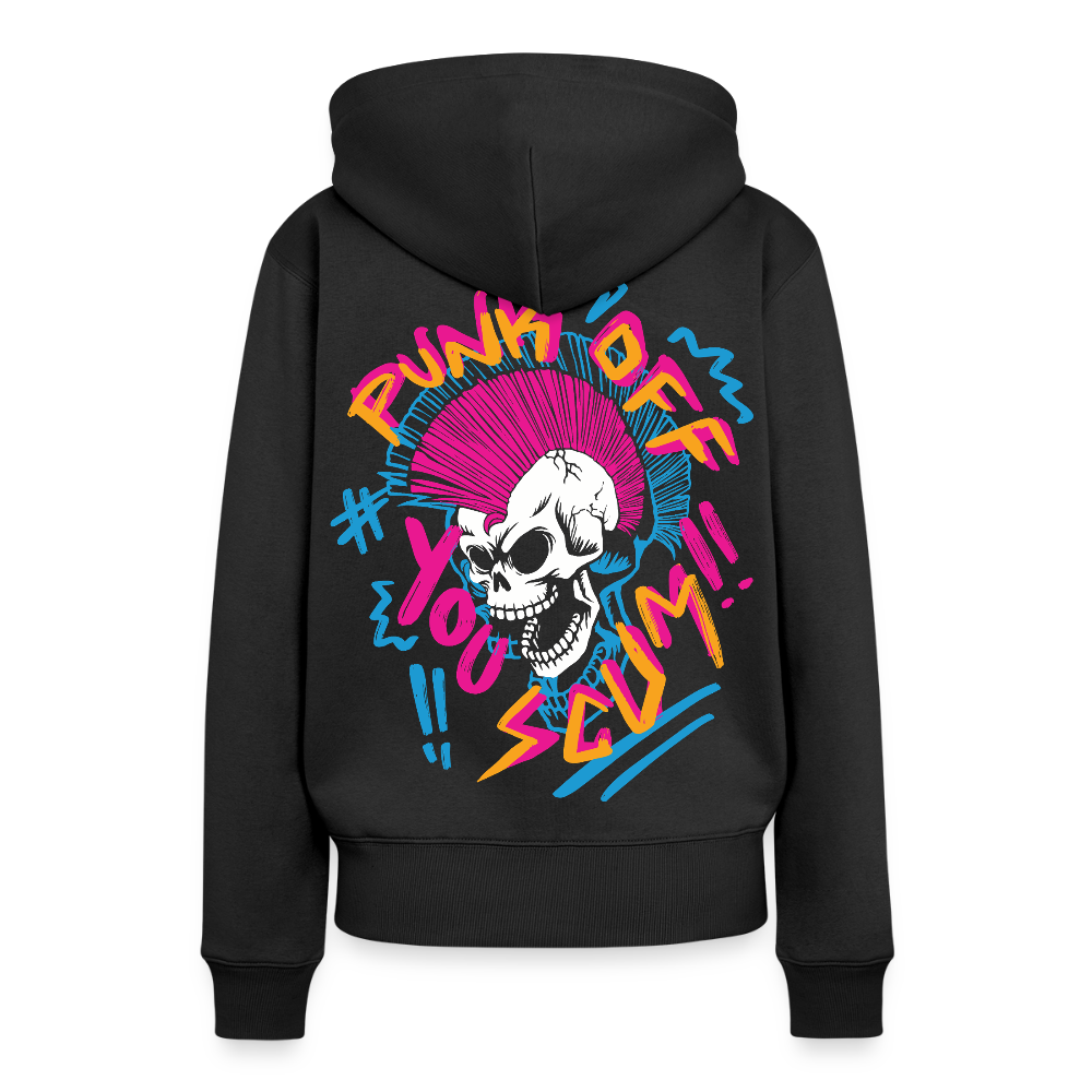 Punk off - Naisten premium-huppari - musta