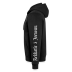 RC Streetwear - Vetoketjullinen huppari - musta