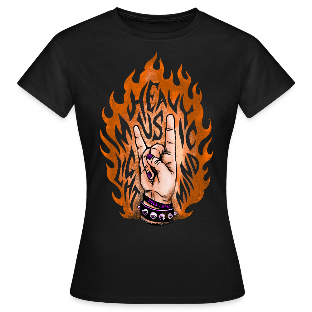 Fired up Naisten t-paita - musta