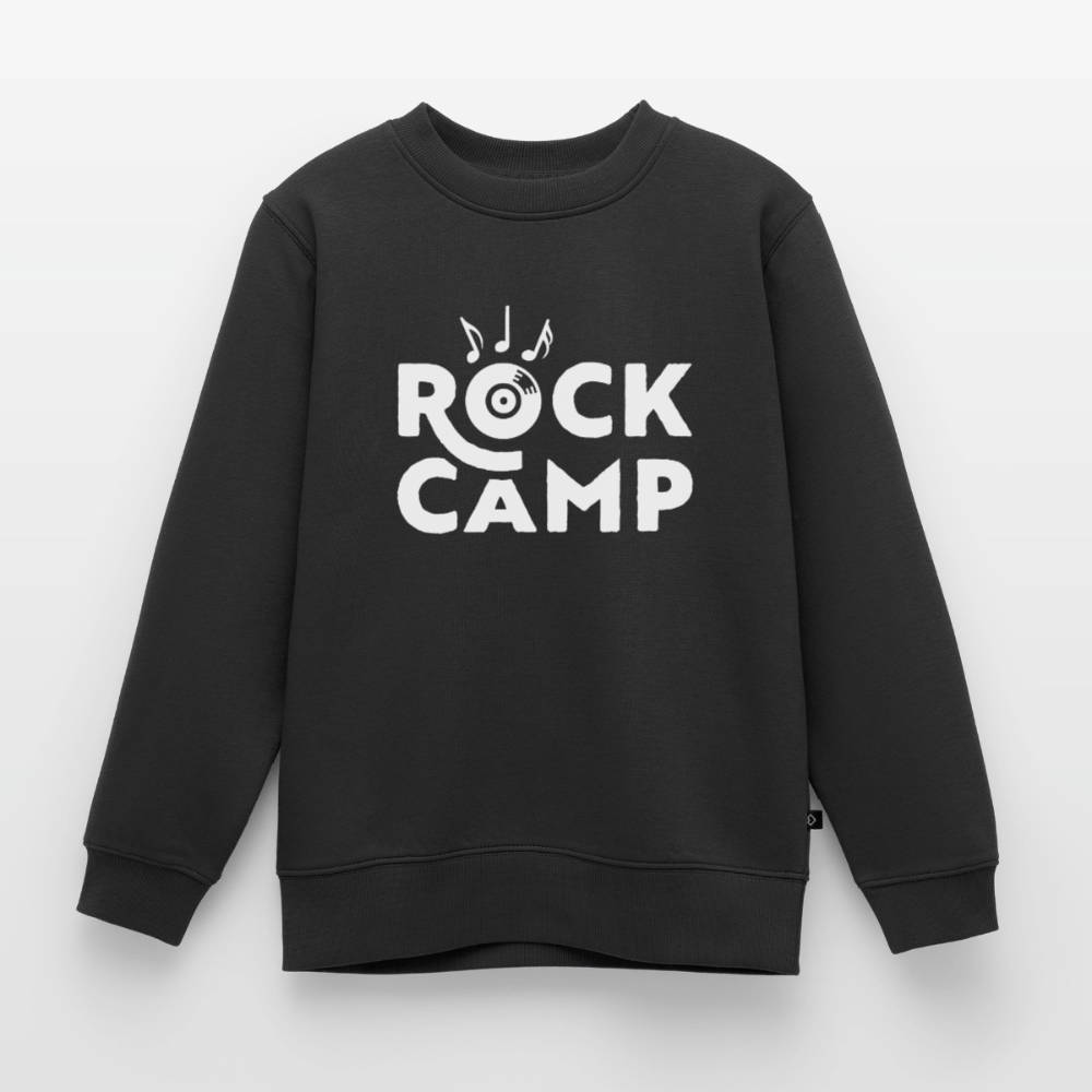 Rock Camp - Lasten premium-collegepaita - musta