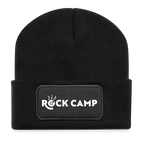 Rock Camp Patch-pipo kierrätysmateriaalista - musta