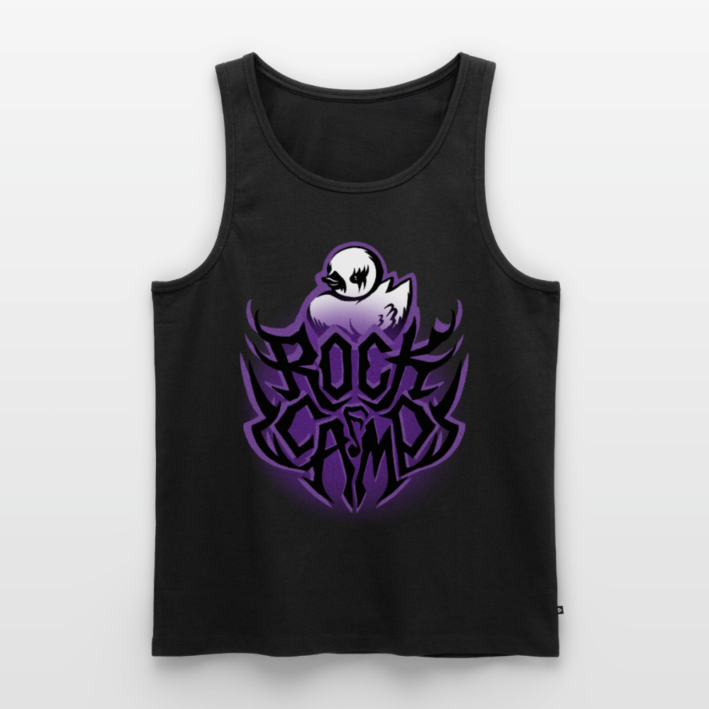 RC Keijo the Duck - Miesten hihaton paita - musta