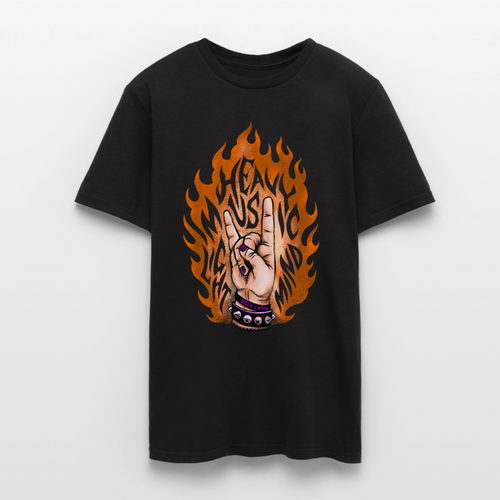 Fired up Miesten t-paita - musta