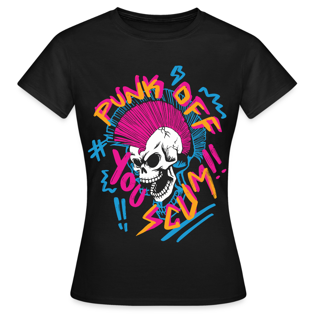 Punk off - Naisten t-paita - musta