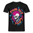 Punk off - Miesten t-paita - musta