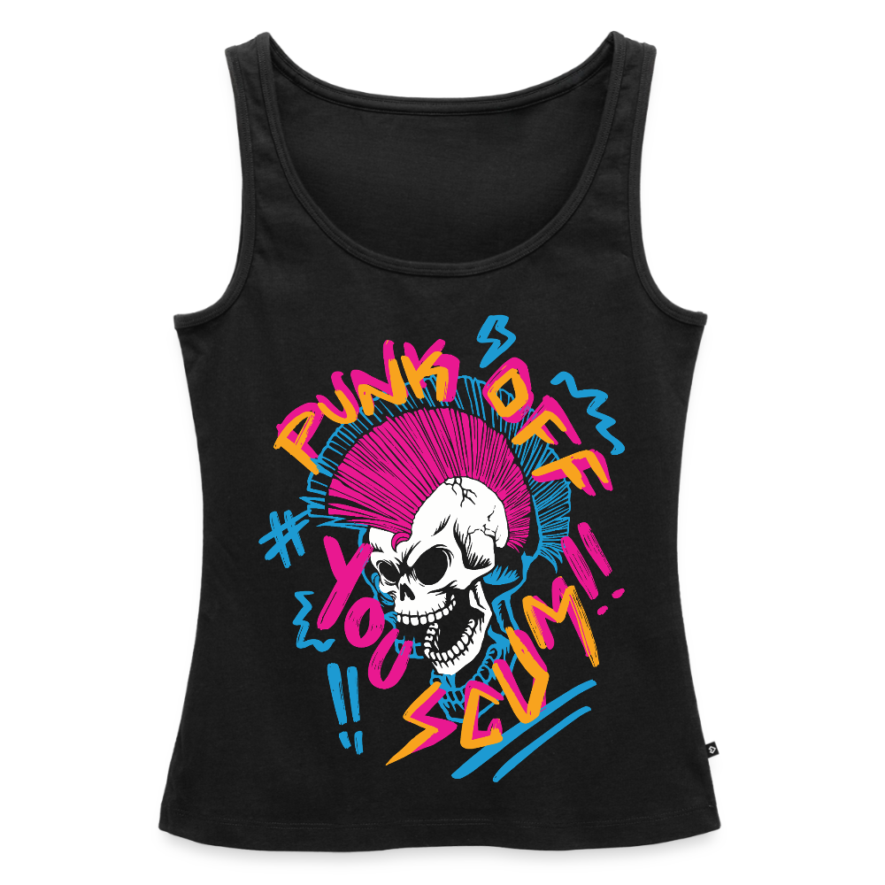 Punk off - Naisten premium hihaton toppi - musta