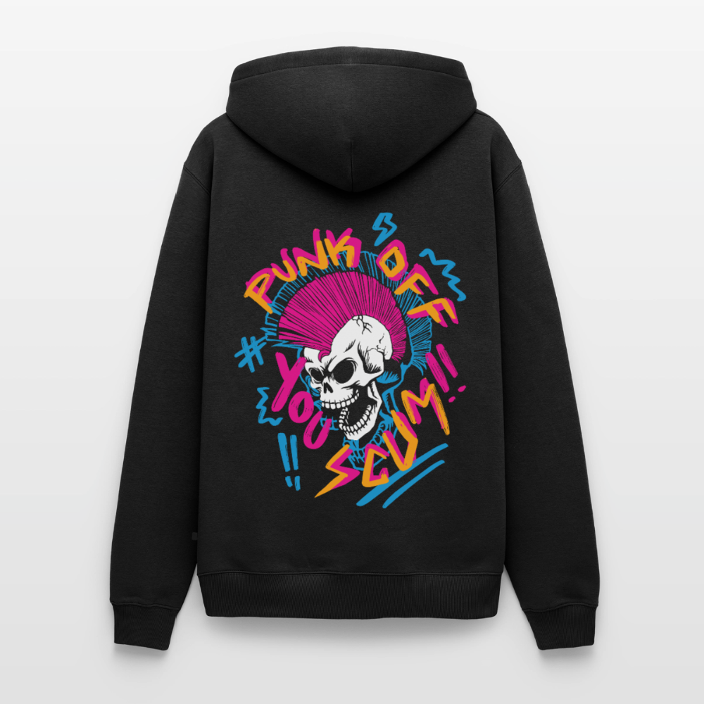 Punk off - Miesten premium-huppari - musta
