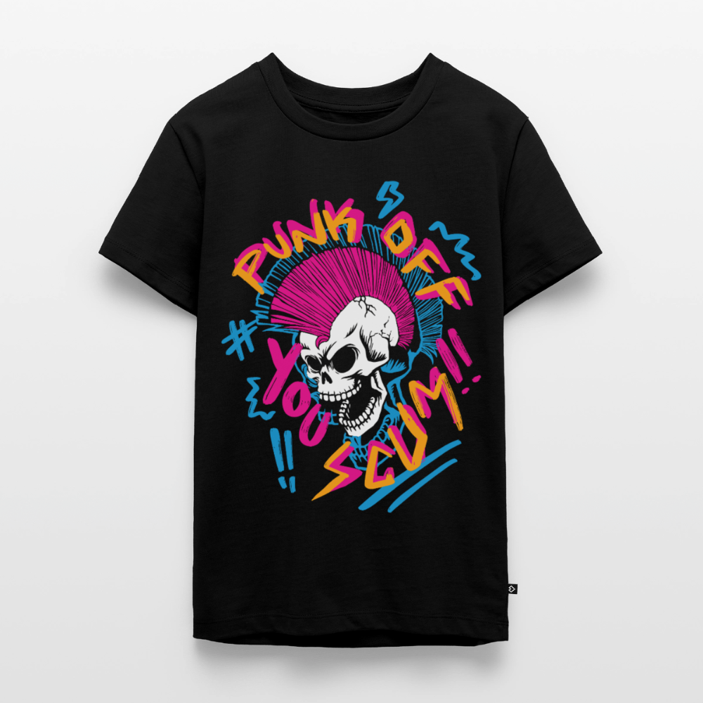 Punk off - Teinien t-paita - musta