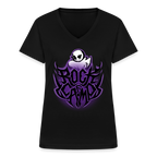 Millenium 2000 with Duck Klassinen naisten t-paita v-pääntiellä - musta