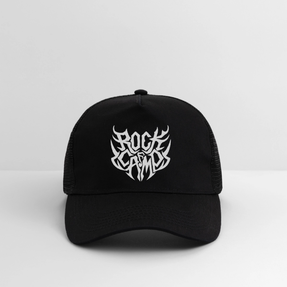 Heavy RC Trucker Cap - musta/musta