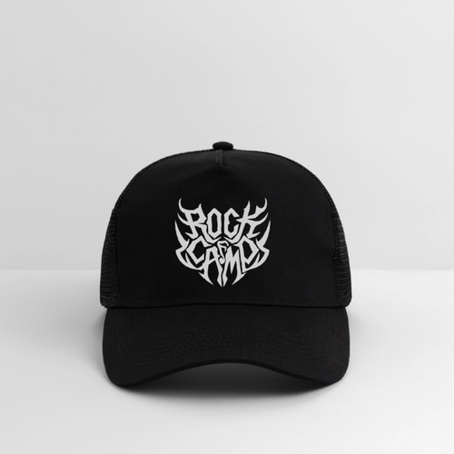 Heavy RC Trucker Cap - musta/musta