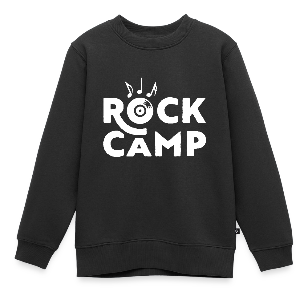 Rock Camp - Lasten premium-collegepaita - musta